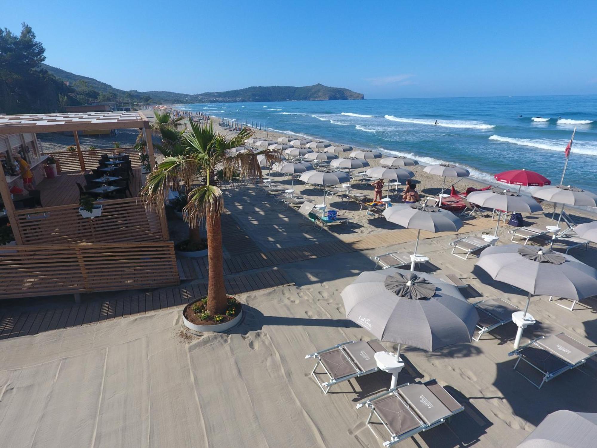 Residence Le Palme - Appartamenti Sul Mare - Spiaggia Tra Palinuro E Caprioli Pisciotta Luaran gambar